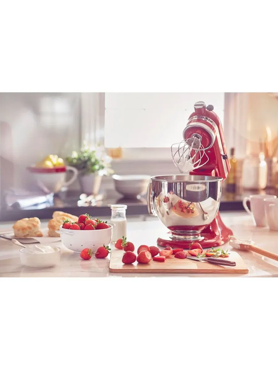 Набор кухонной посуды KitchenAid — изображение 5 из 7, красный