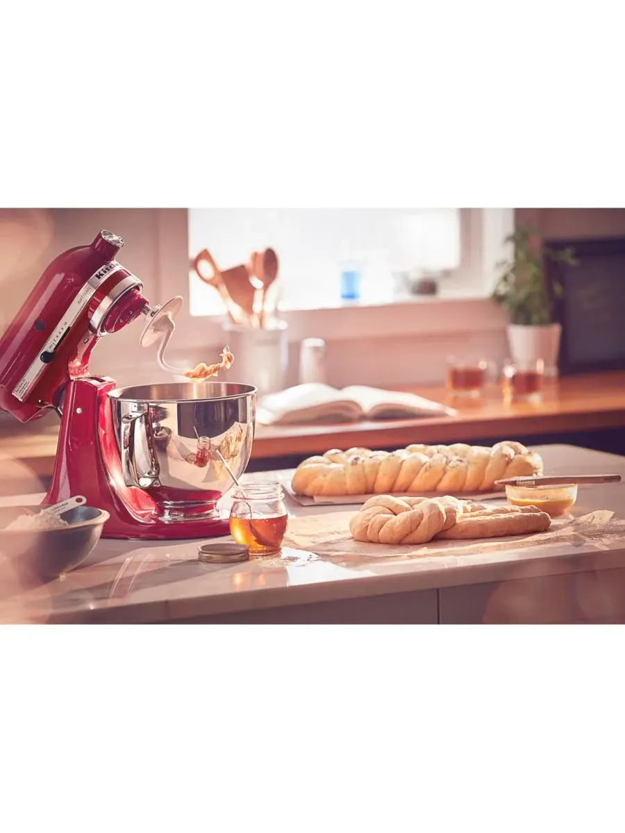 Набор кухонной посуды KitchenAid — изображение 6 из 7, красный