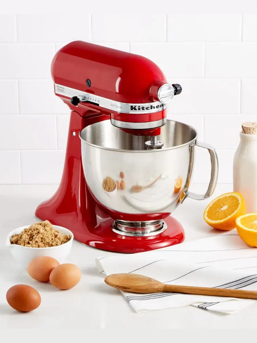 Набор кухонной посуды KitchenAid — изображение 7 из 7, красный