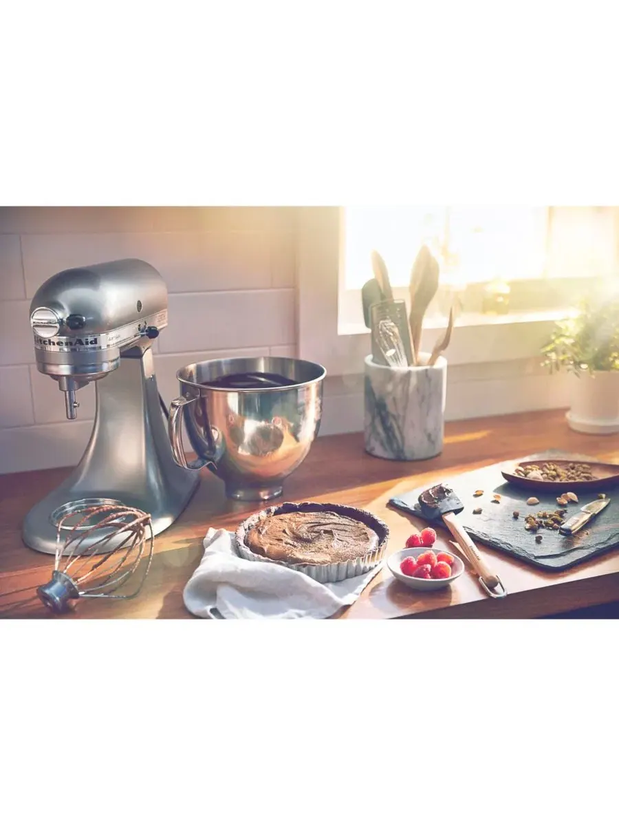 Набор кухонной посуды KitchenAid — изображение 2 из 5, серебристый