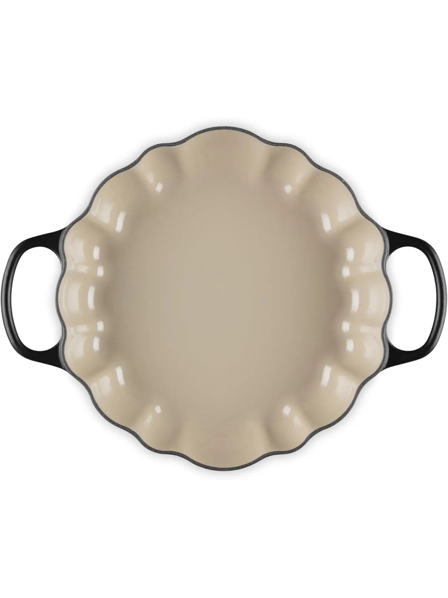 Кастрюля Le Creuset Cast Iron Pumpkin Casserole, 28 см, 2,5 л — изображение 3 из 6, черный