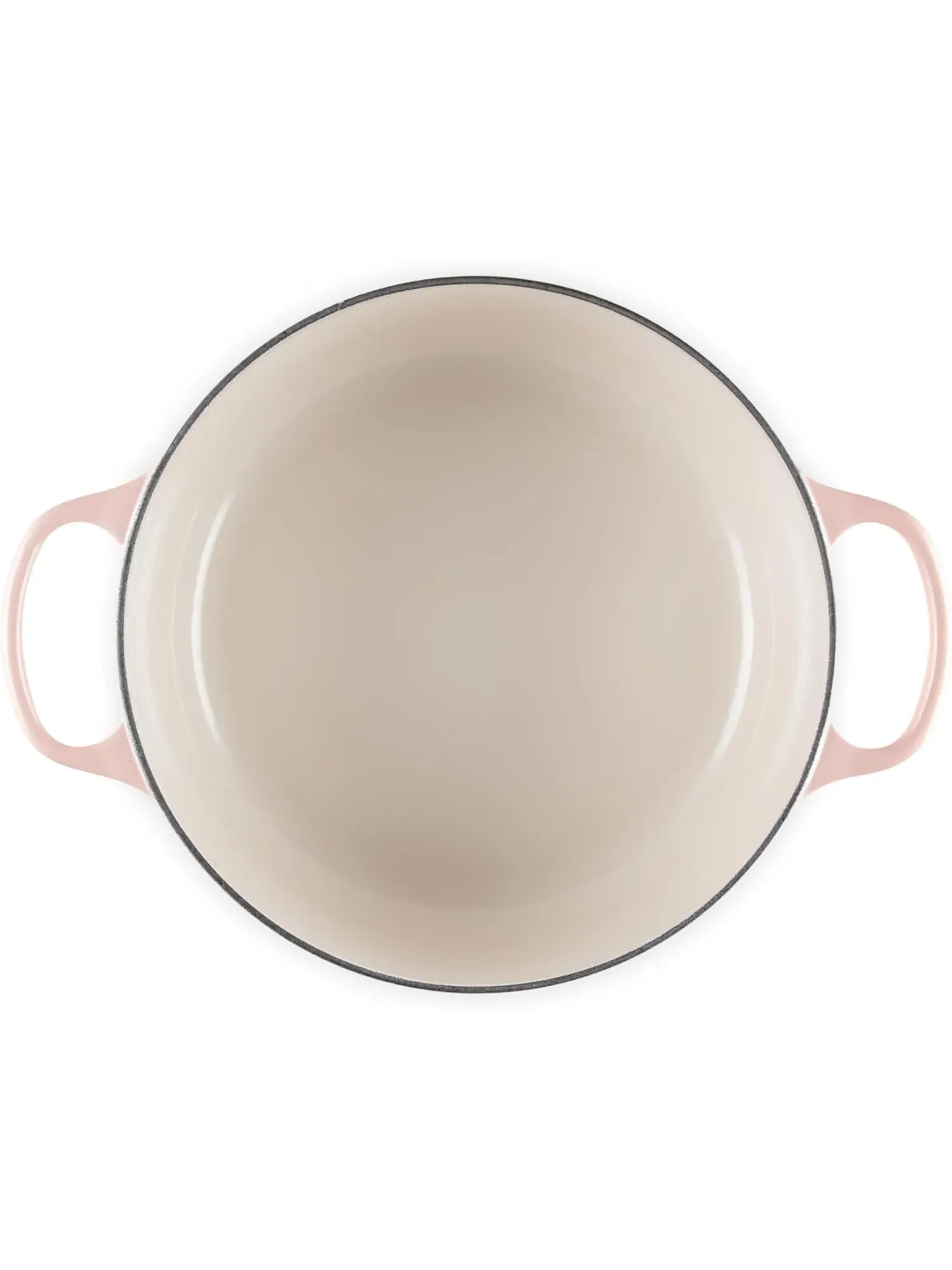 Кастрюля круглая Le Creuset Signature, 6,8 л, 28 см, персиковый — изображение 3 из 9, розовый