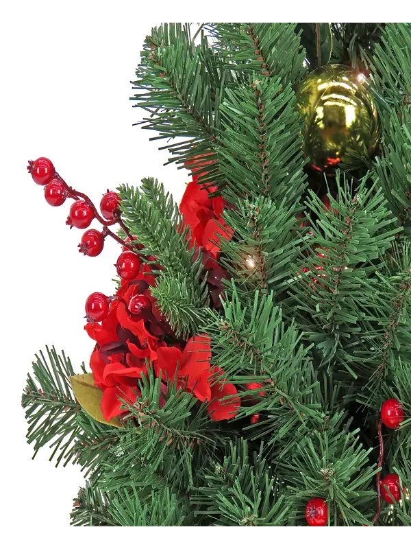 36-Дюймовая рождественская елка в горшке с венским вальсом National Tree Company — изображение 3 из 4, зеленый