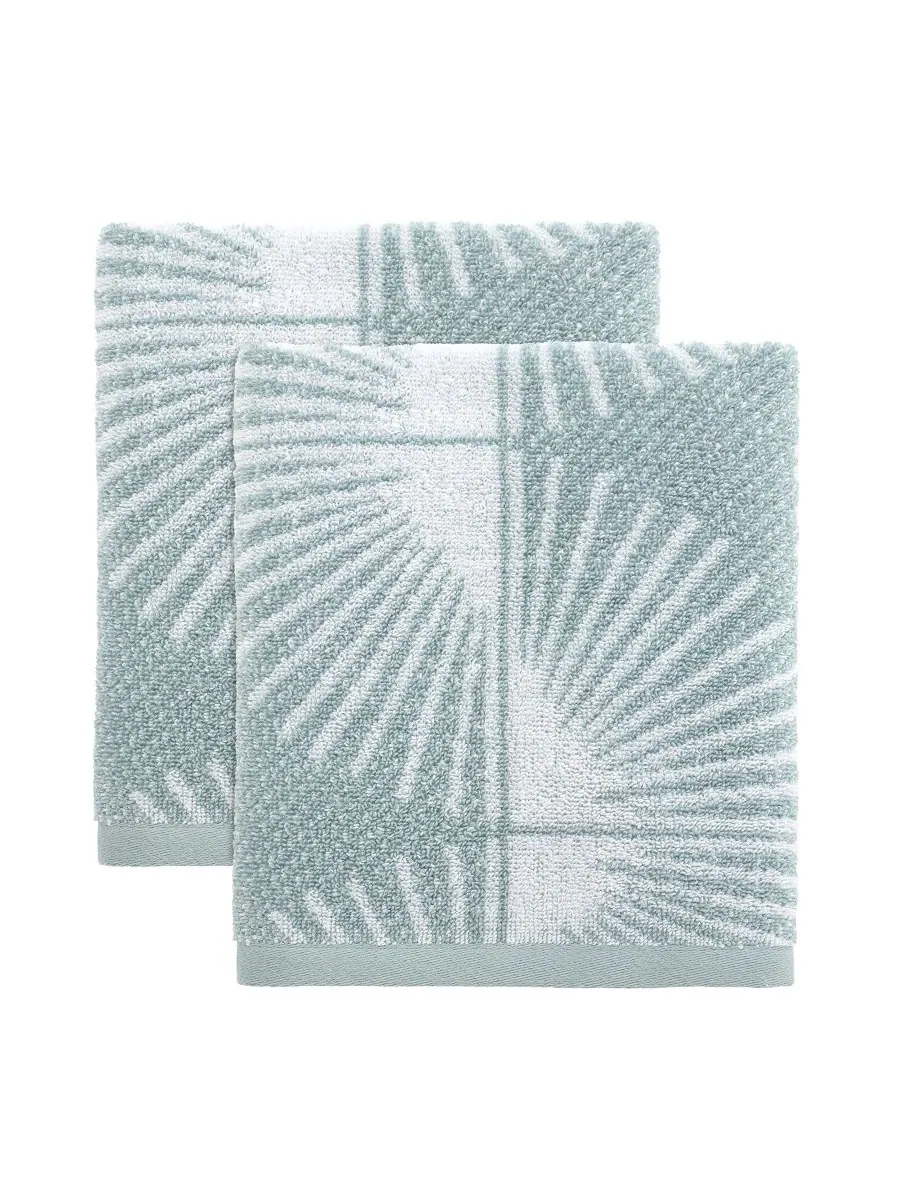 Набор из двух полотенец для рук Kendall, 40 см x 61 см Nicole Miller, Oasis, Hand Towels