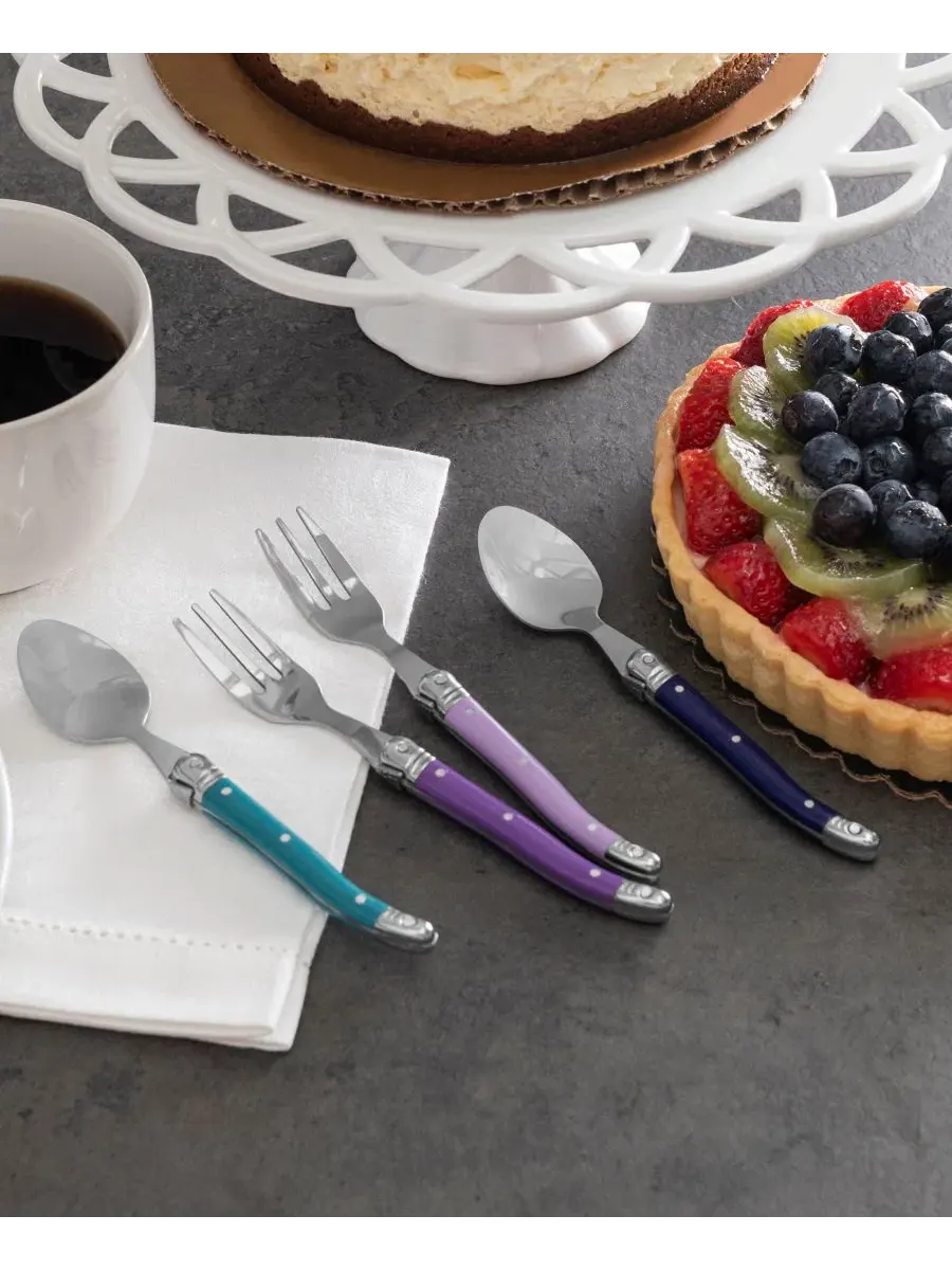 Набор из 8 предметов Laguiole Plum Rose French Home — изображение 4 из 4, мульти
