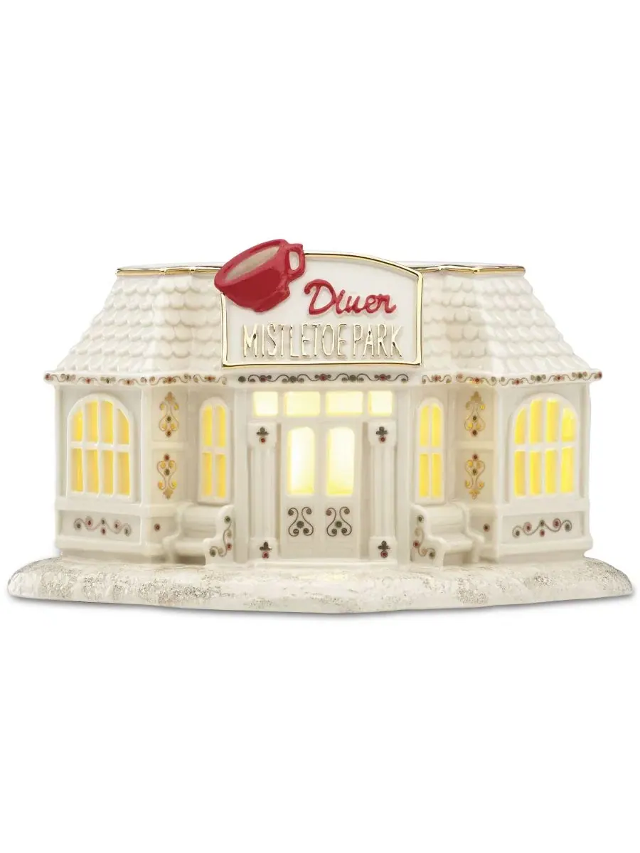 Декоративная фигурка с подсветкой Mistletoe Park Diner Lenox