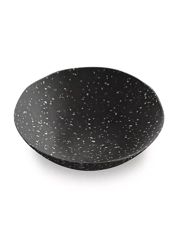 Набор из 6 мисок Orion Speckles 6,7 дюйма, 26 унций Abode Homewares — изображение 2 из 2, черный