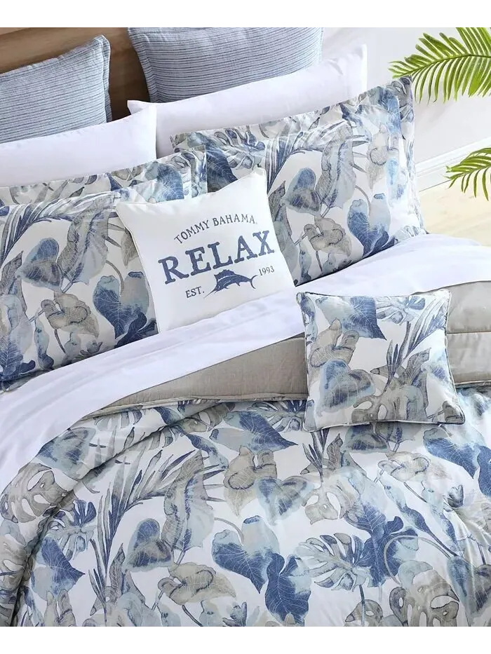 Бонусный набор одеял Tommy Bahama Raw Coast Tommy Bahama Home — изображение 2 из 6, синий