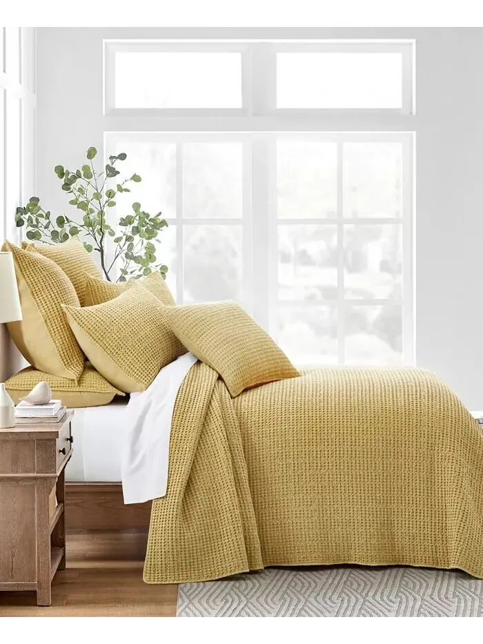 Классические комплекты покрывал Mills Waffle Levtex — изображение 10 из 14, серый