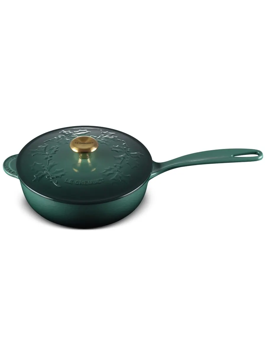 Сотейник чугунный Le Creuset Holly Collection, 2,1 л, 21 см