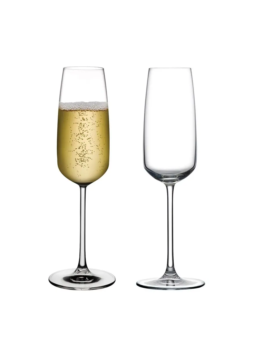 Набор из 2 бокалов для шампанского Mirage Nude Glass — прозрачный