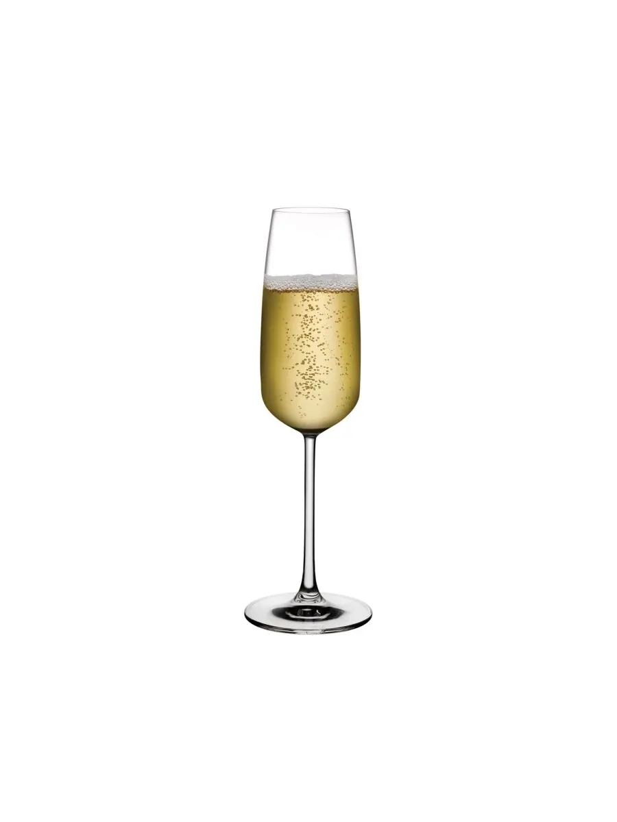 Набор из 2 бокалов для шампанского Mirage Nude Glass — изображение 2 из 3, прозрачный
