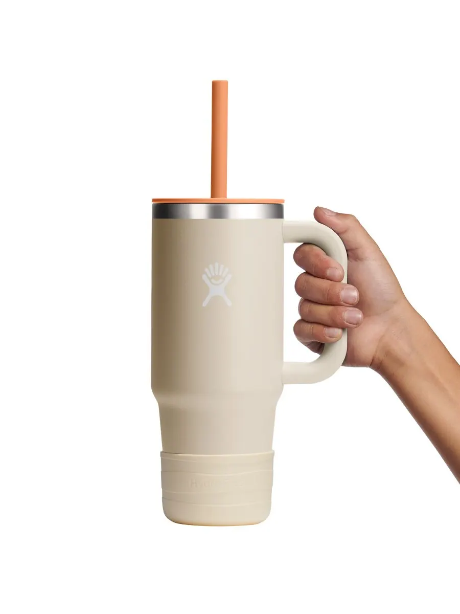 Детская дорожная кружка объемом 24 унции Hydro Flask — изображение 2 из 3, кокос