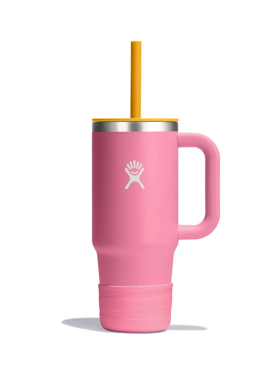 Детская дорожная кружка объемом 24 унции Hydro Flask — розовый