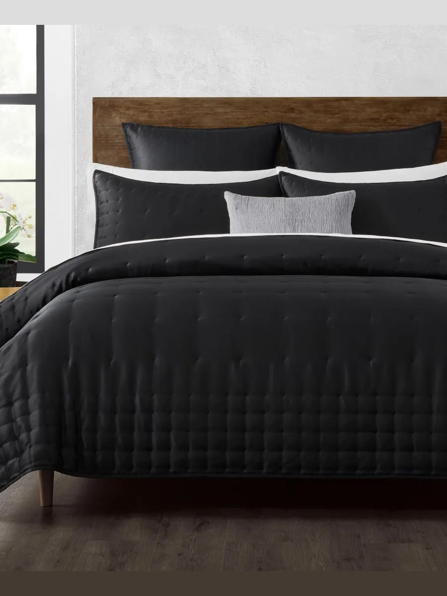 Шелковое одеяло с фактурой под молоток, размер Full/Queen Donna Karan Home
