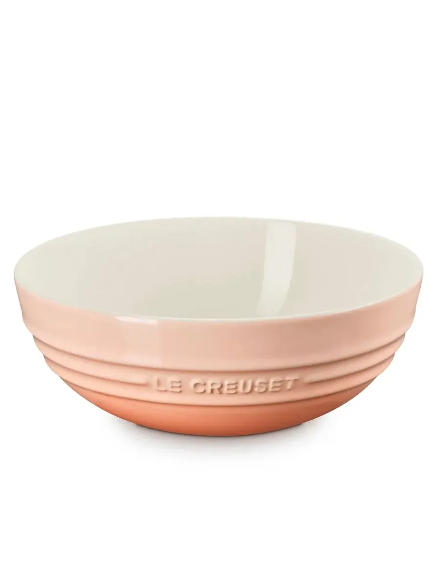 Миска Le Creuset Multi Bowl Stoneware, 26.7 см, 3 л, персиковый — изображение 1 из 4, розовый