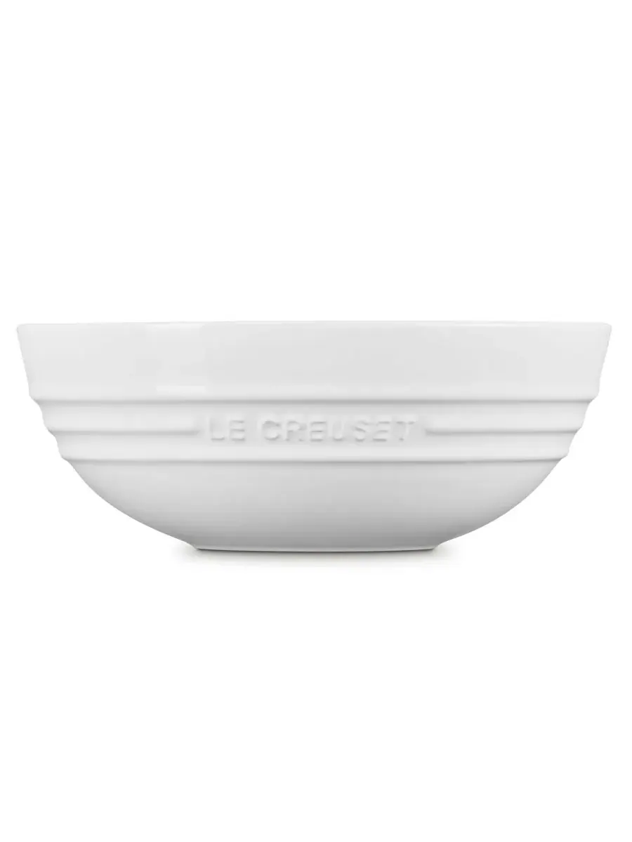Миска Le Creuset Multi Bowl Stoneware, 26.7 см, 3 л — изображение 4 из 4, белый