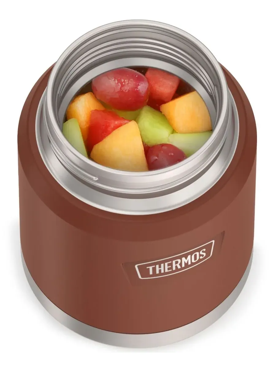 Контейнер для еды Icon Series объемом 473 мл с ложкой Thermos — изображение 7 из 7, седельный