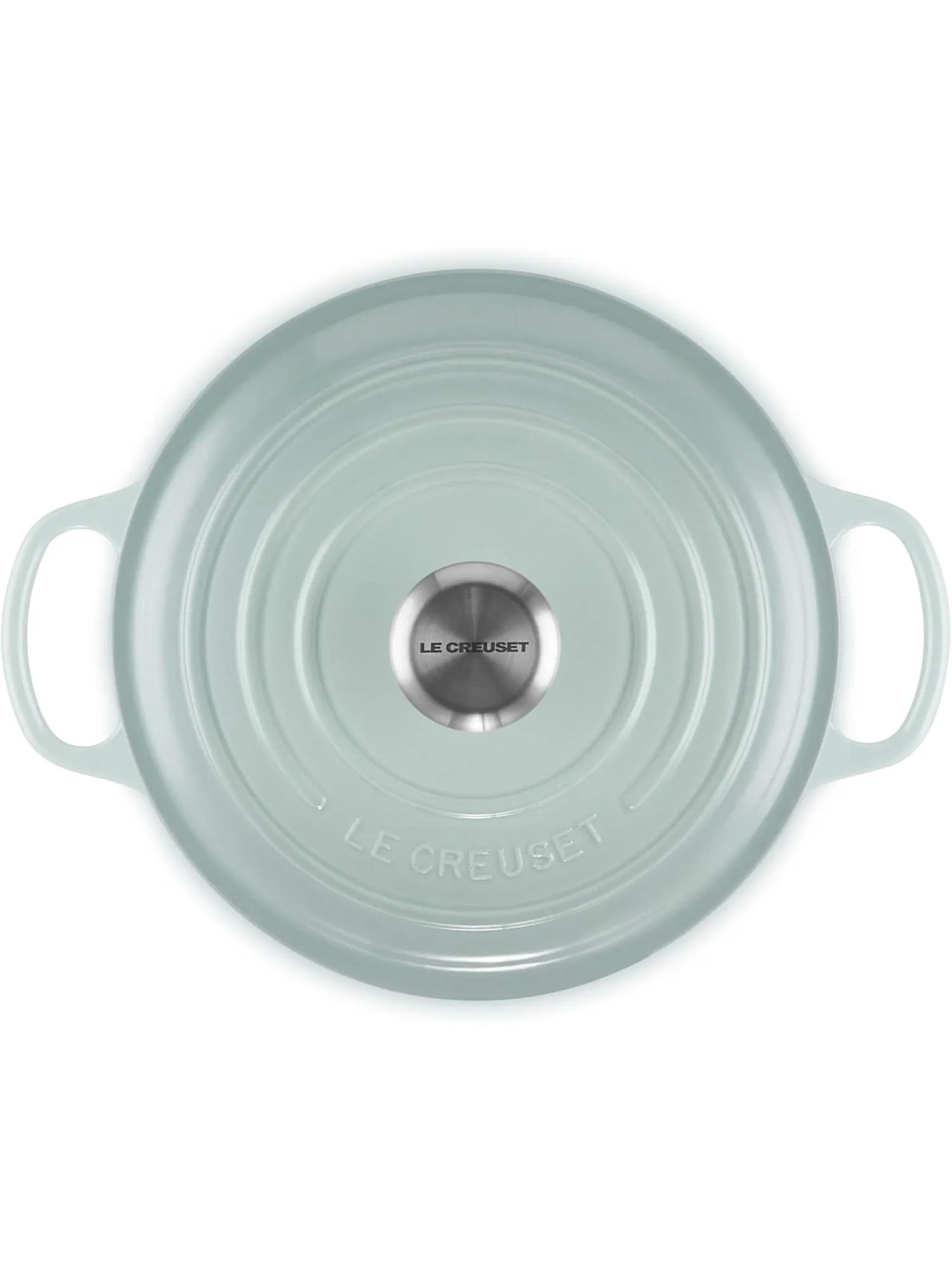 Кастрюля круглая Le Creuset Signature, 4,2 л, 24 см — изображение 2 из 6, морская соль