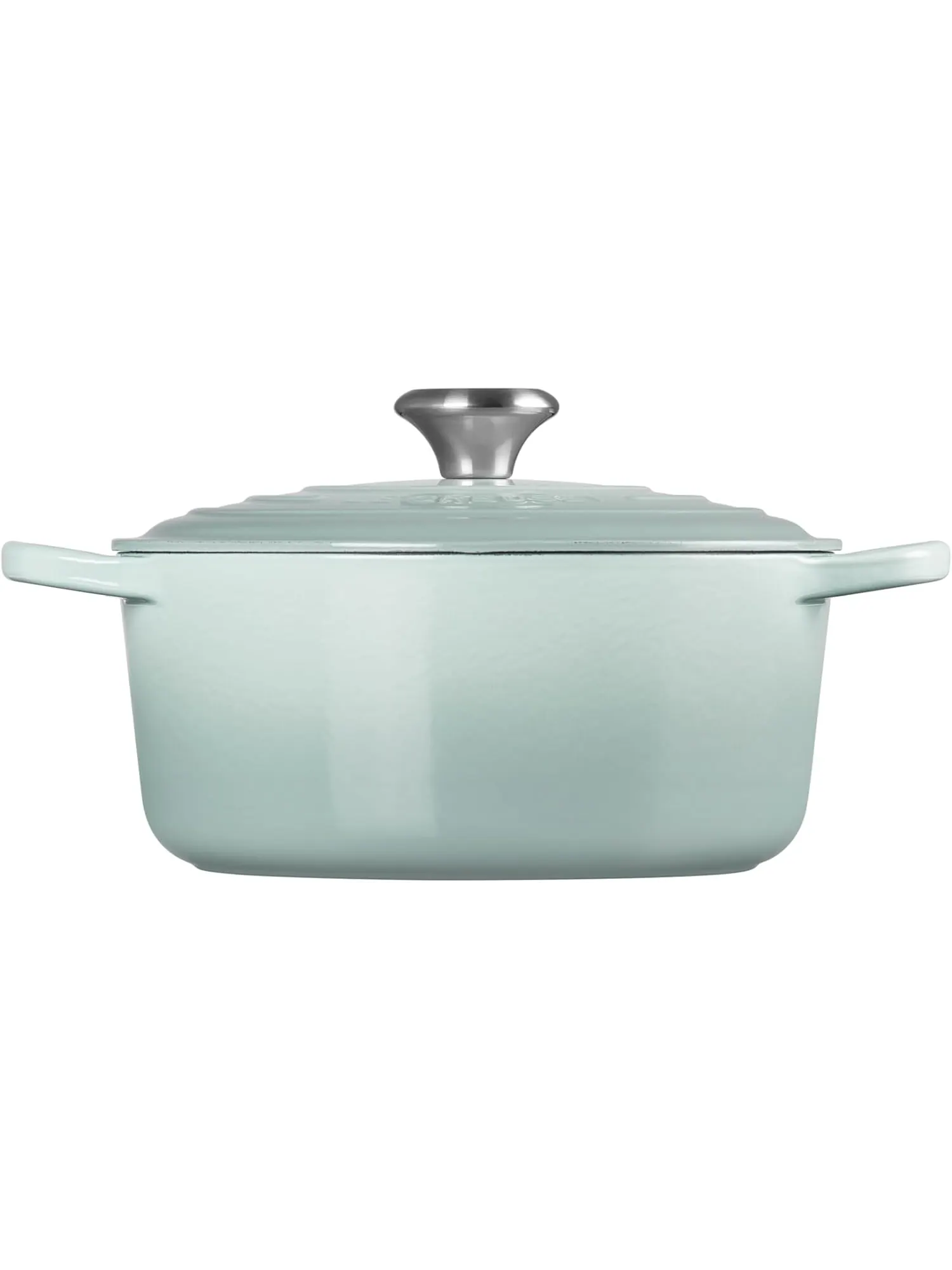 Кастрюля круглая Le Creuset Signature, 4,2 л, 24 см — изображение 3 из 6, морская соль