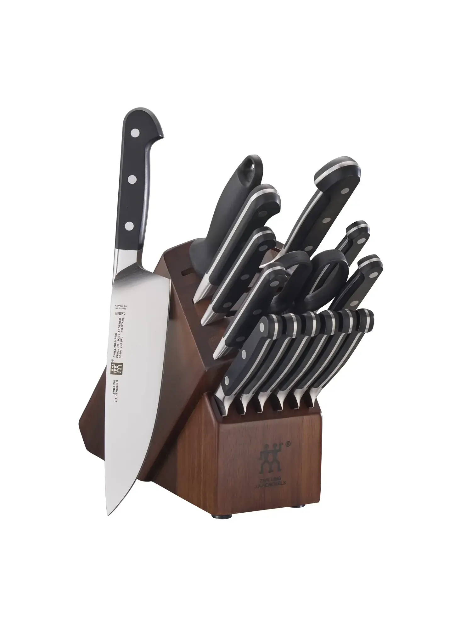 Набор кухонных ножей в блоке ZWILLING Pro, 16 предметов