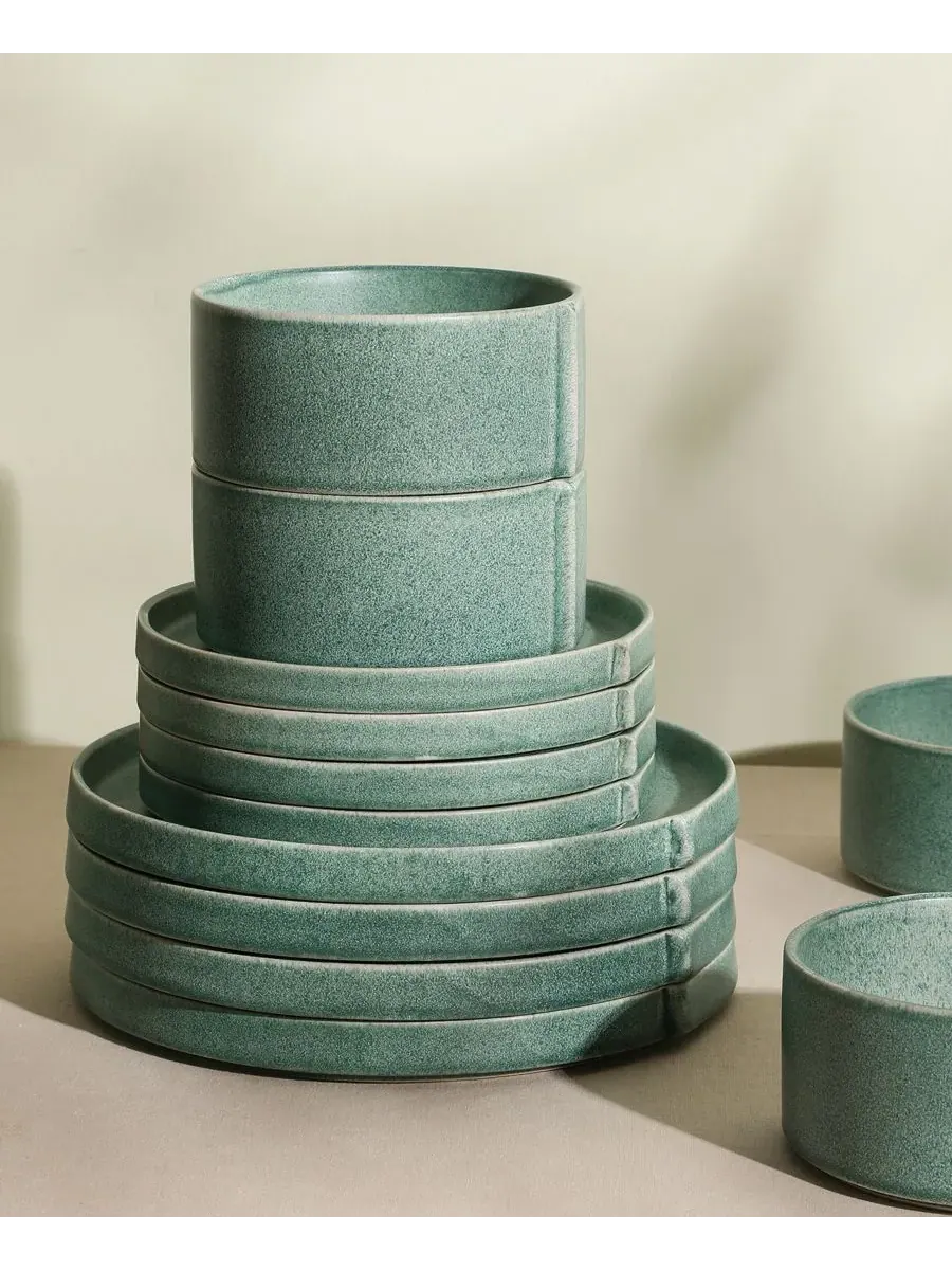 Коллекция посуды Bao Stone Lain — изображение 7 из 7, зеленый