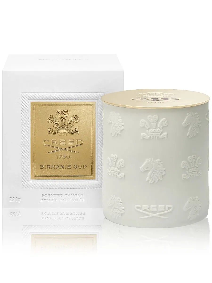 Фарфоровая свеча Birmani Oud, 220 г Creed — мульти