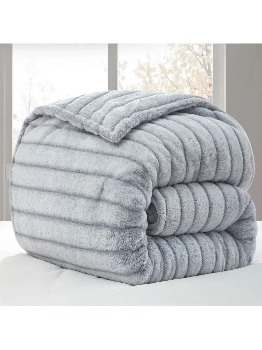 Одеяло-комфортер Oversized Comforter Set Coma Inducer — изображение 6 из 6, серый