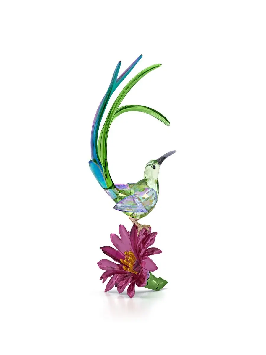 Фигурка из кристаллов Sugarbird and Cactus Flower Swarovski