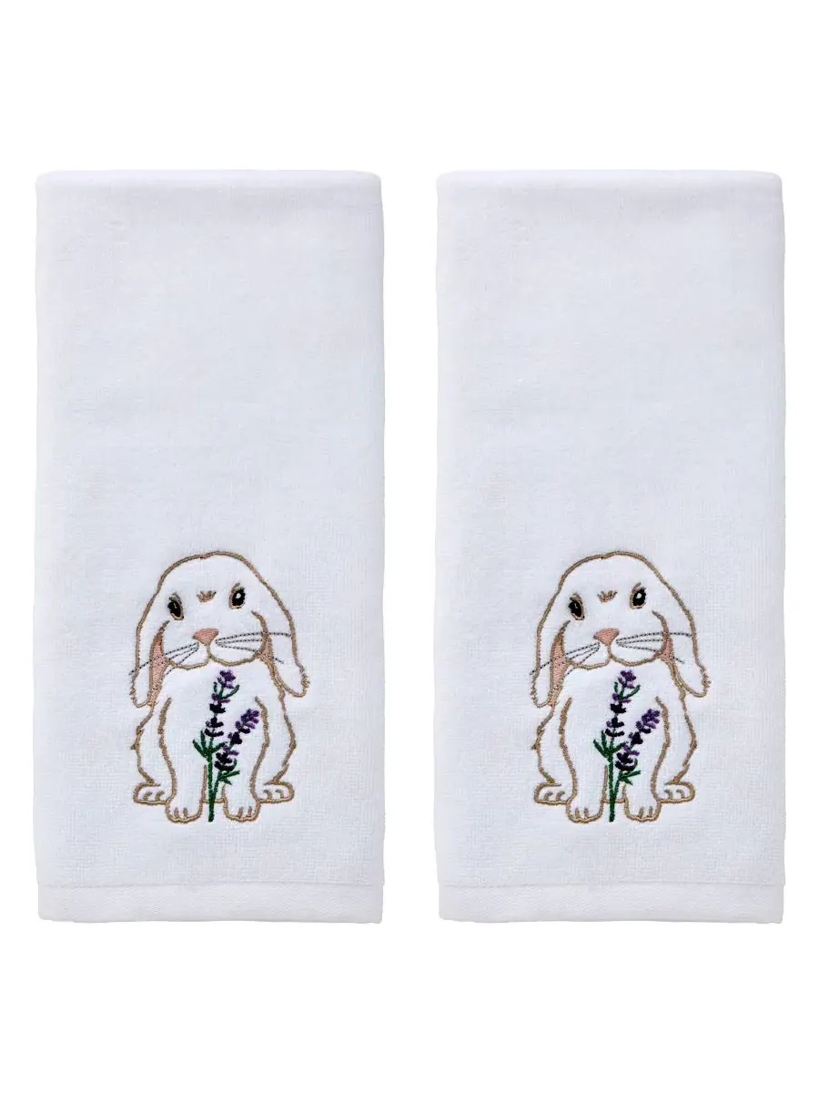 Набор полотенец для рук с вышивкой кролика Bunny Lop SKL Home