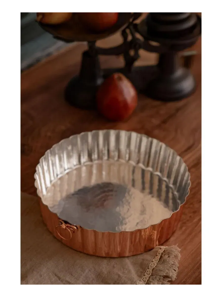 Форма для выпечки из меди Vintage Copper Cake Pan Coppermill Kitchen — изображение 2 из 3, медь
