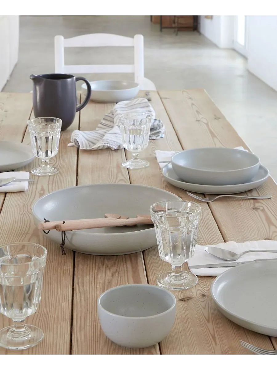 Набор из 4 обеденных тарелок Pacifica Dinnerware Casafina by Costa Nova — изображение 4 из 4, ванильный