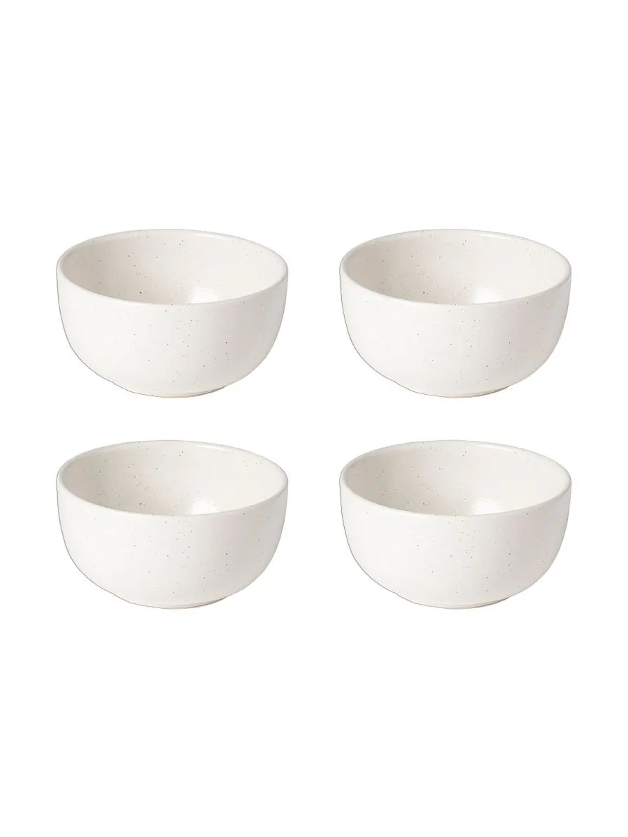 Набор из 4 мисок для хлопьев Pacifica Dinnerware Casafina by Costa Nova — изображение 1 из 3, серебристый