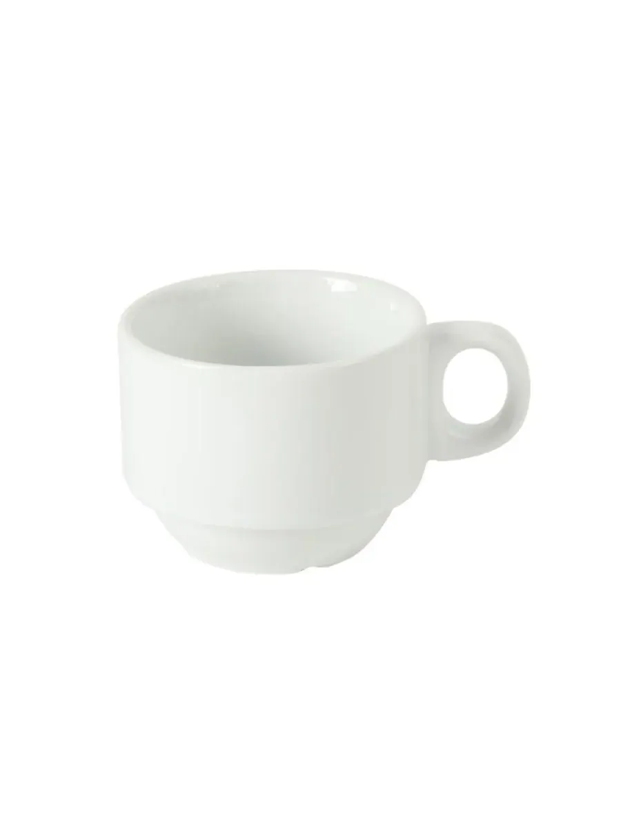 Набор из 4 маленьких кофейных чашек Gracious Dining объемом 85 мл (0,1 л), штабелируемые чашки с 4 — изображение 5 из 9