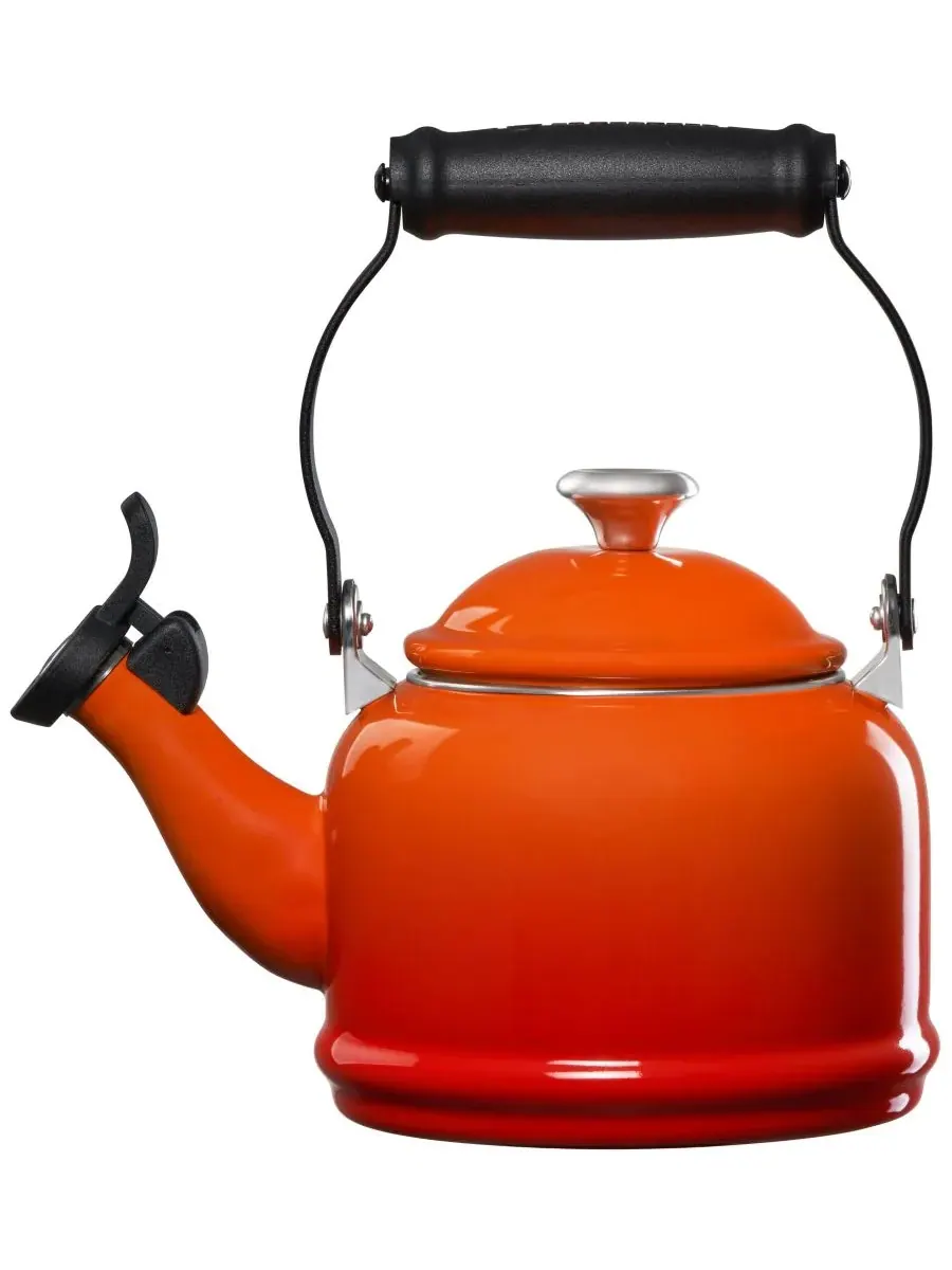 Получайник объемом 1 л, эмалированный, из стали Le Creuset — изображение 3 из 6, пламя