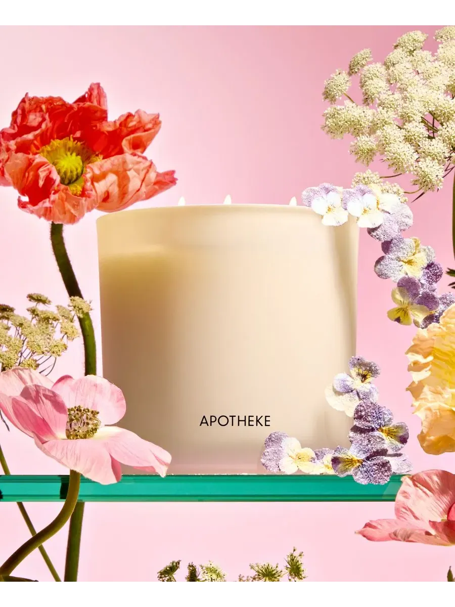 Ароматическая свеча Elderflower Sugar с тремя фитилями, 737 г Apotheke — изображение 3 из 4, нет цвета