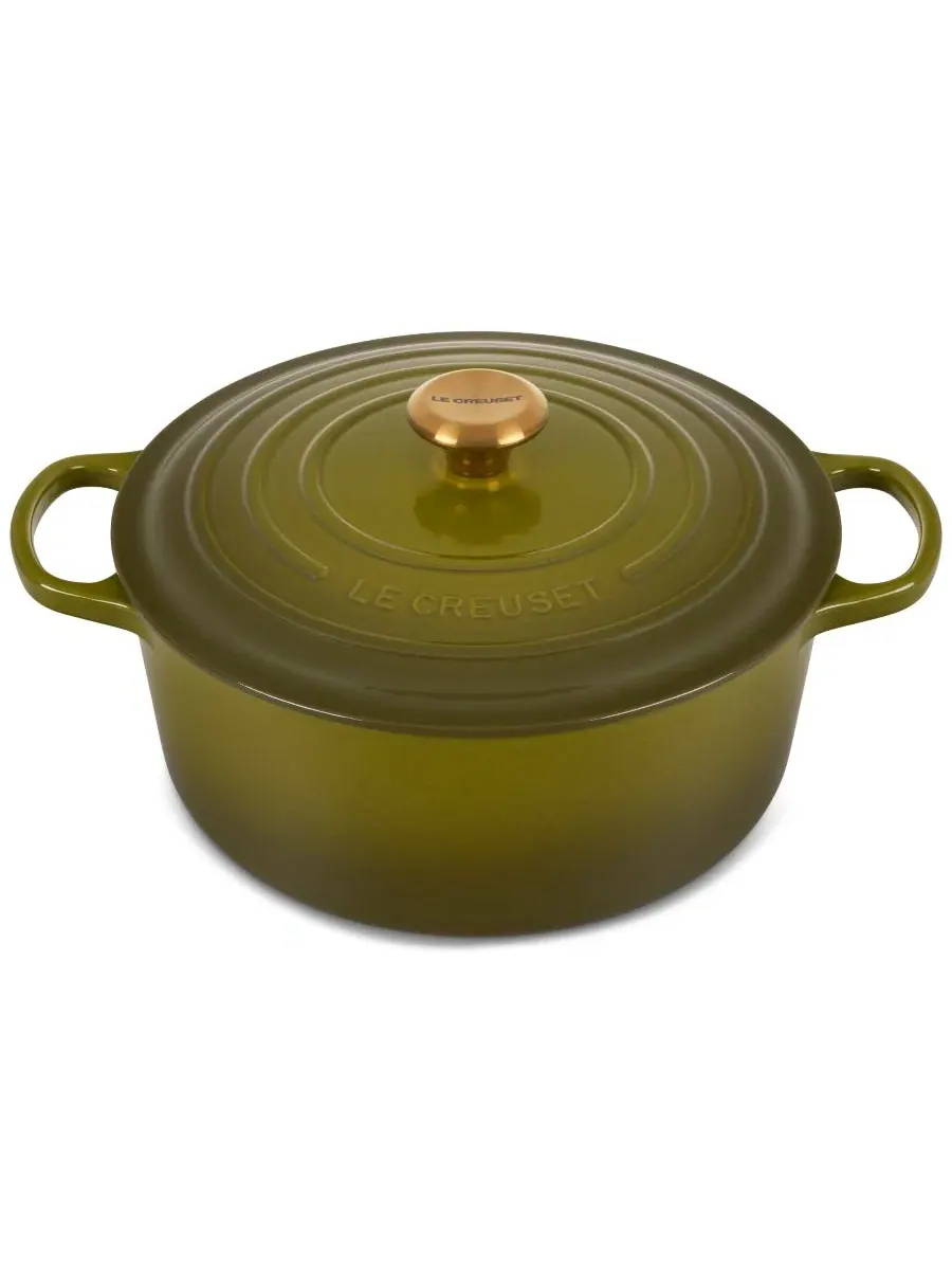 Кастрюля-утятница из эмалированного чугуна 5,2 л, модель Signature Le Creuset