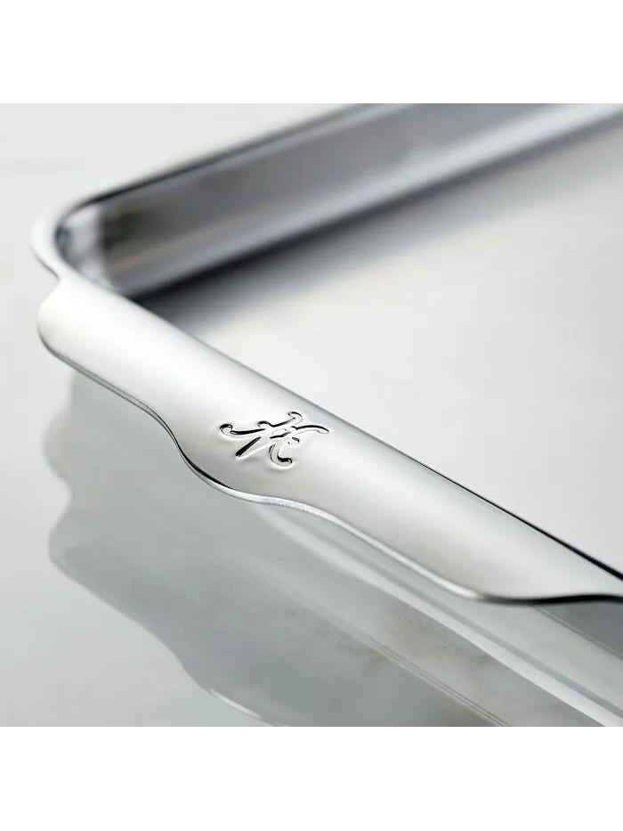 Противень Hestan Provisions Oven Bond Tri-ply, 39,4х24,1х2,5 см, нержавеющая сталь — изображение 2 из 5, серебряный
