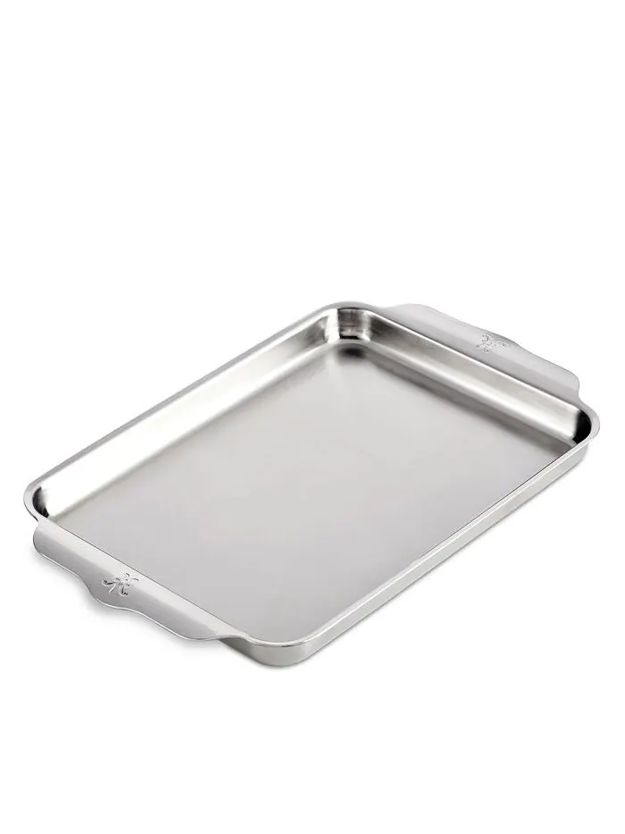 Противень Hestan Provisions Oven Bond Tri-ply, 39,4х24,1х2,5 см, нержавеющая сталь — изображение 5 из 5, серебряный