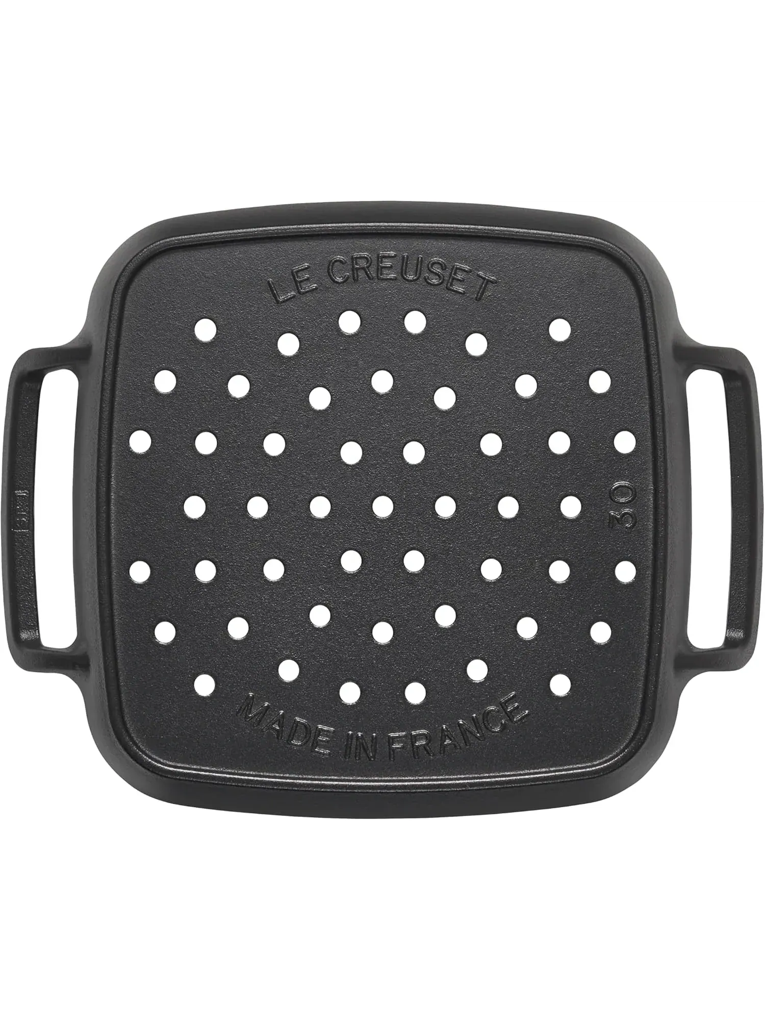Квадратный гриль-короб (корзина) Le Creuset BBQ Outdoor Grill Basket Square, 30 см — изображение 3 из 10, черный