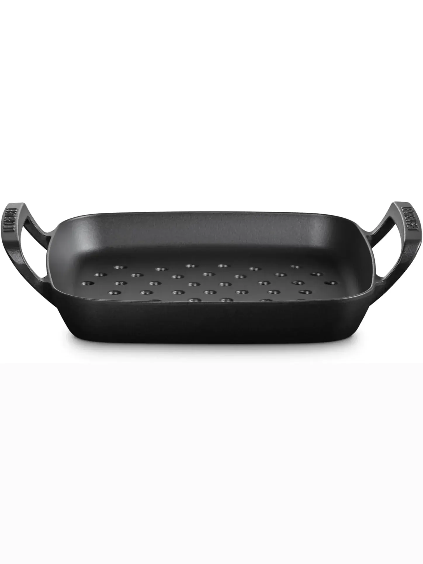 Квадратный гриль-короб (корзина) Le Creuset BBQ Outdoor Grill Basket Square, 30 см — изображение 7 из 10, черный
