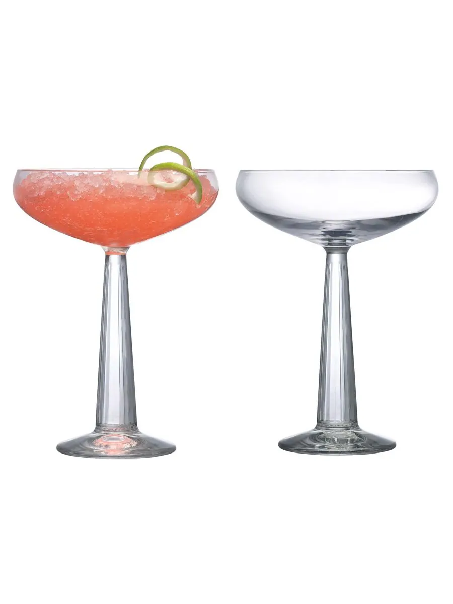 Набор из 2 бокалов Big Top Coupe Nude Glass — прозрачный