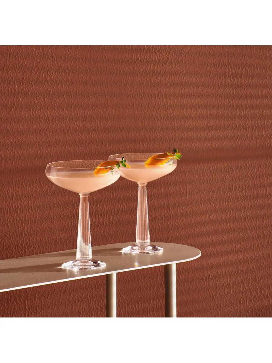 Набор из 2 бокалов Big Top Coupe Nude Glass — изображение 3 из 3, прозрачный