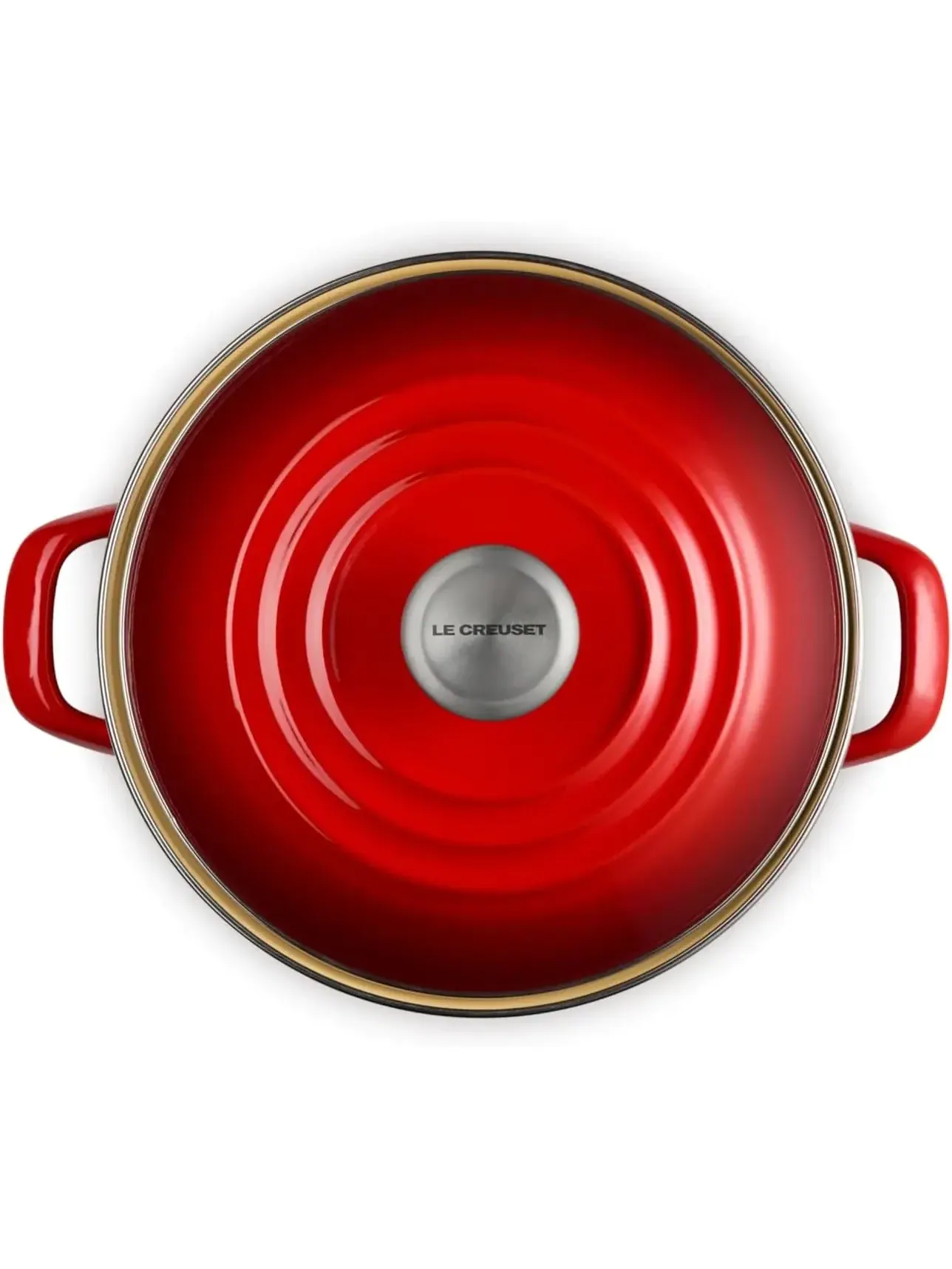 Кастрюля Le Creuset Enamel on Steel Stockpot, 7,6 л — изображение 3 из 7, красный
