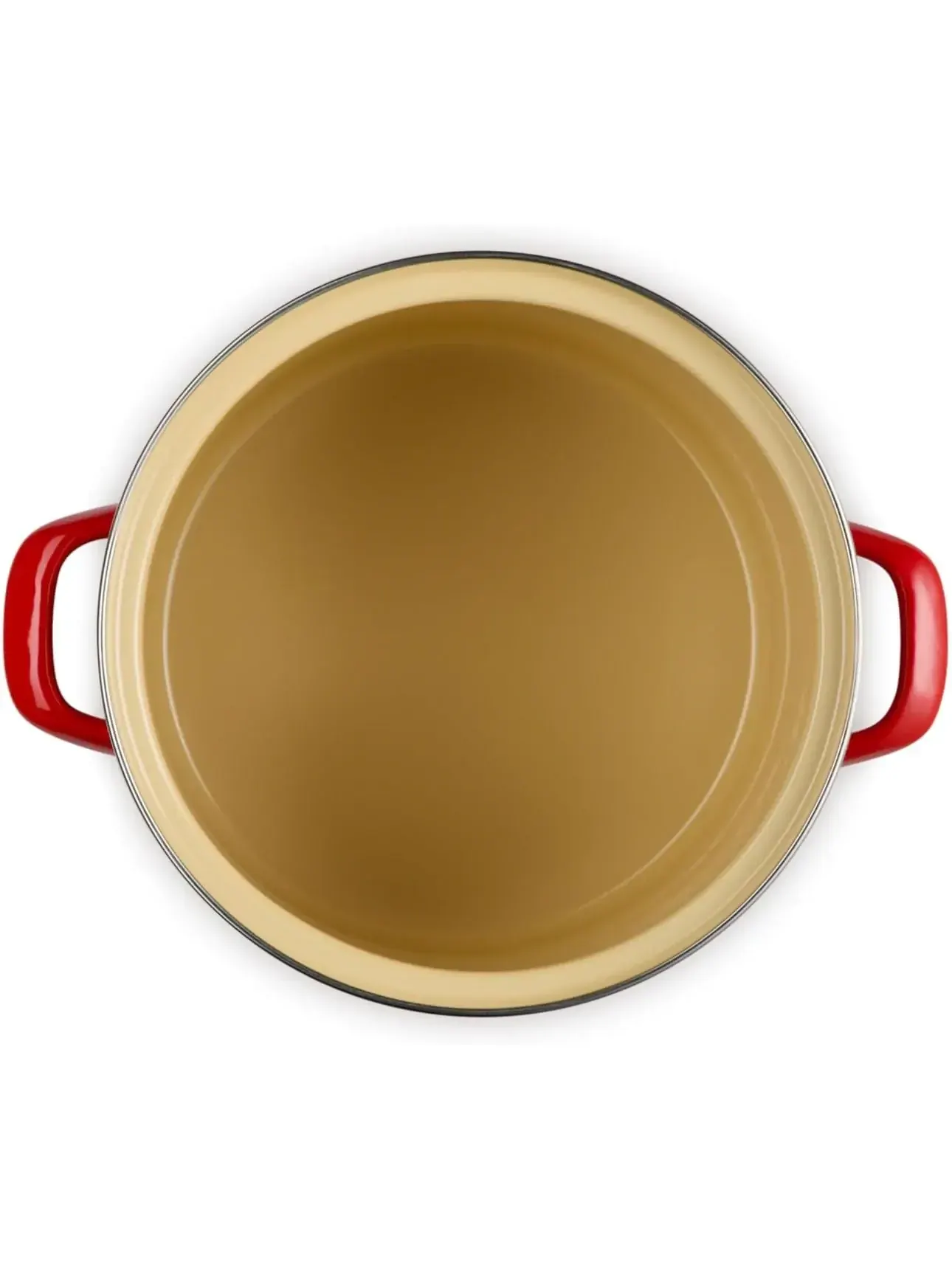 Кастрюля Le Creuset Enamel on Steel Stockpot, 7,6 л — изображение 4 из 7, красный