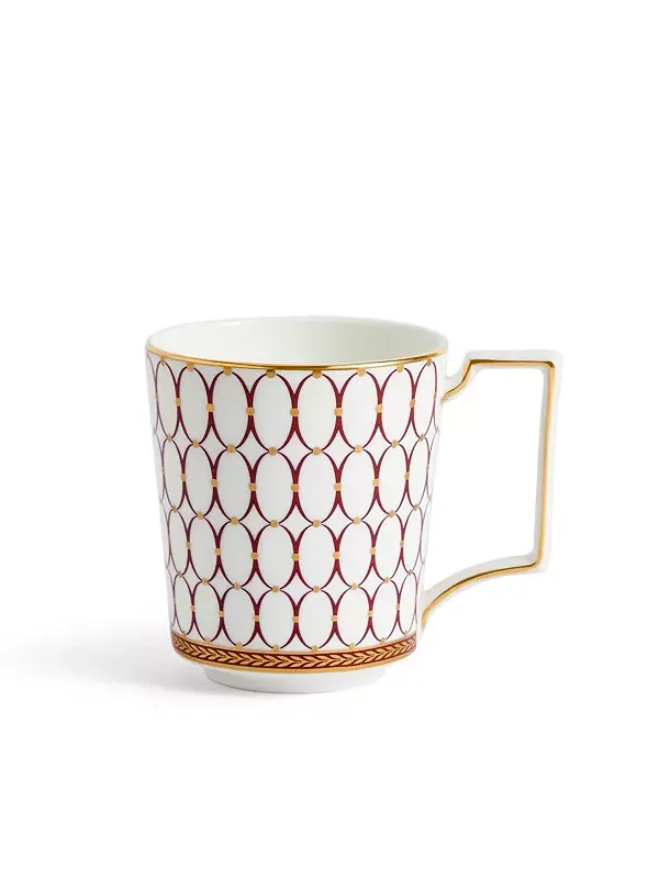 Кружка из красного фарфора эпохи Возрождения Wedgwood — красный
