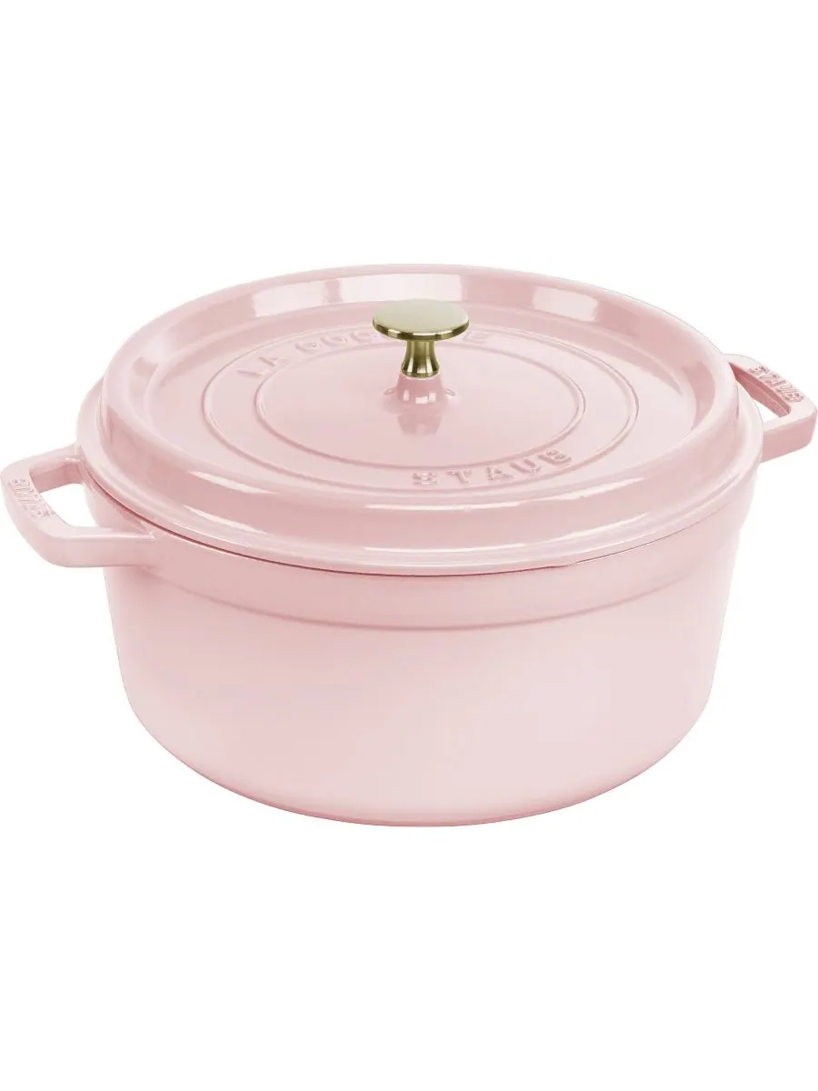 Круглая чугунная кокотница Staub, 28 см, 6.7 л