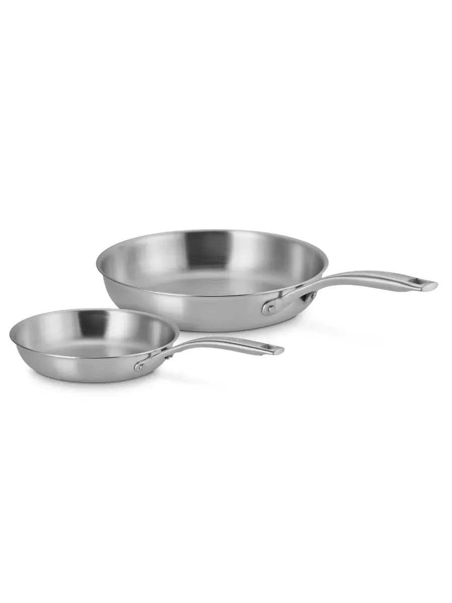Набор из 2 сковородок Essential из нержавеющей стали Le Creuset