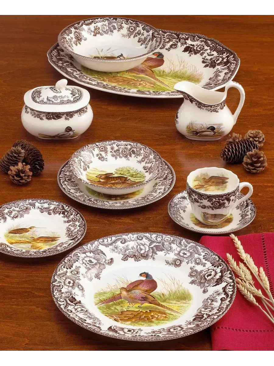 Тарелка для ужина «Лесной фазан» Spode — изображение 2 из 2, нет цвета