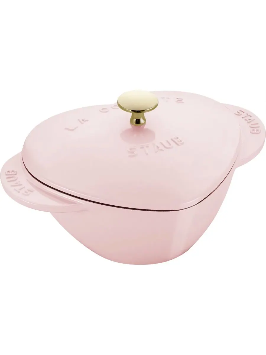 Фигурная кокотница Staub Heart Cocotte «Сердце», 20 см, 1.65 л